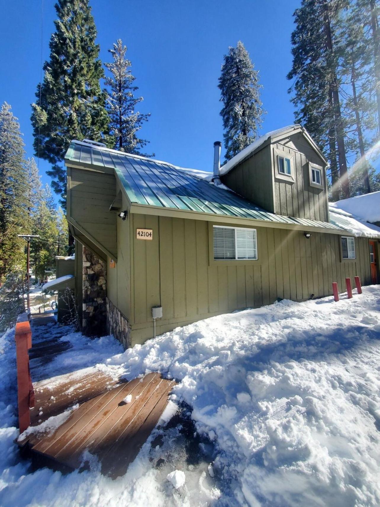 Bear Cave- Pet Friendly Suite In Shaver Lake Buitenkant foto